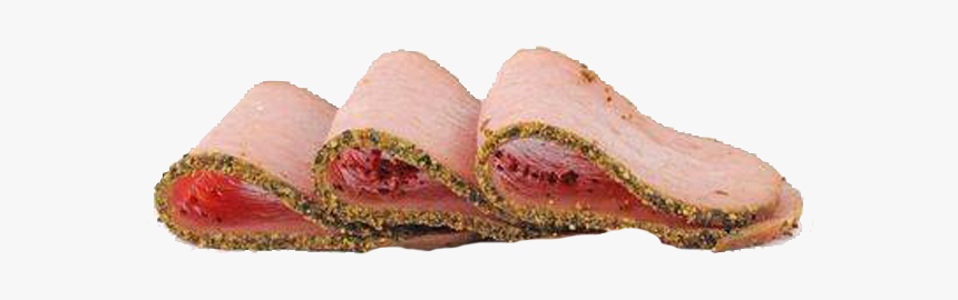 Sliced Turkey Pastrami - Folded Turkey, HD Png Download, Free Download