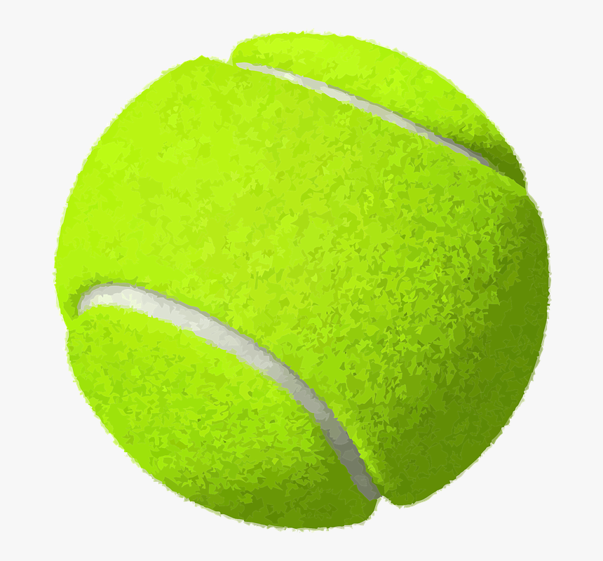 Tennis, Ball, Yellow, Sport, Game, Competition, Play - Cricket Ball, HD Png Download, Free Download