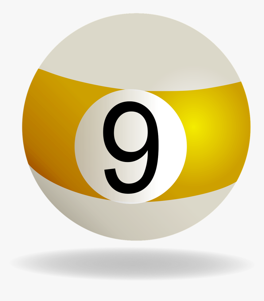 Yellow Pool Table Ball, HD Png Download, Free Download