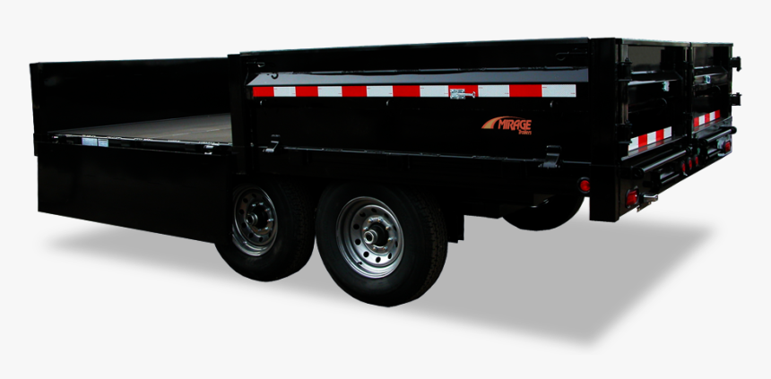 Transparent Flatbed Truck Png - Mirage Flat Deck Dump Trailers, Png Download, Free Download