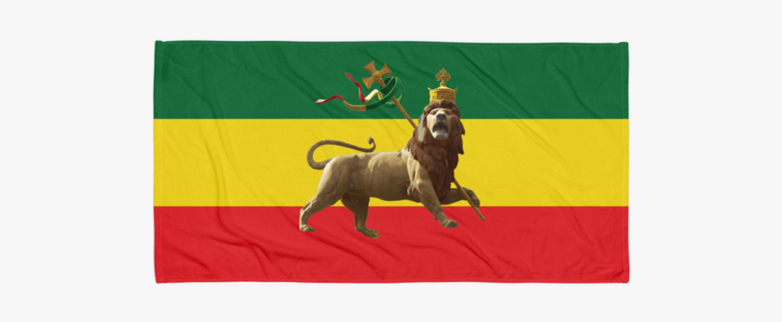 Lion Of Judah Flag Beach Blanket - Stallion, HD Png Download, Free Download