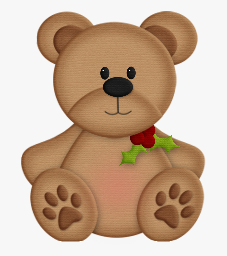 Transparent Peppermint Clipart - Dibujos De Osos Navideños, HD Png Download, Free Download