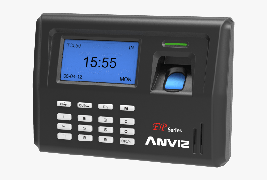 Reloj Biometrico, Control De Personal, Huella Digital, - Anviz Ep300 Fingerprint, HD Png Download, Free Download