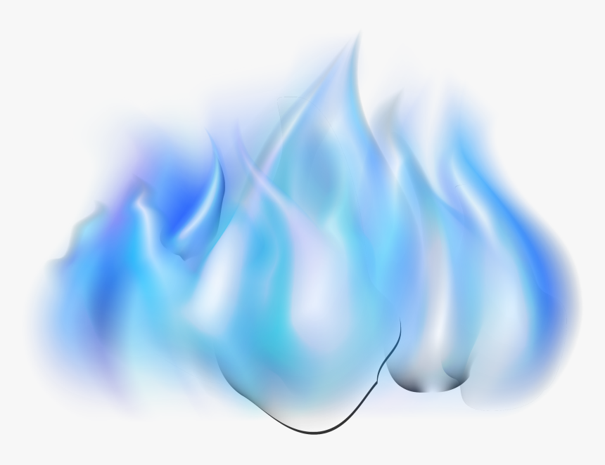 Blue Flame Gratis - Transparent Background Blue Flame, HD Png Download, Free Download