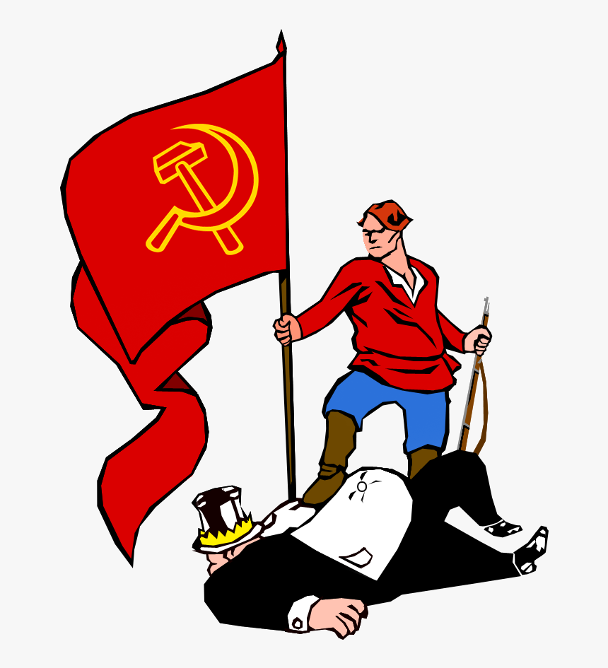 Leader Clipart Dictator - Communism Vs Capitalism Propaganda, HD Png Download, Free Download