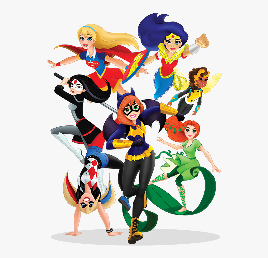 Dc Superhero Girls Cake Topper, HD Png Download, Free Download