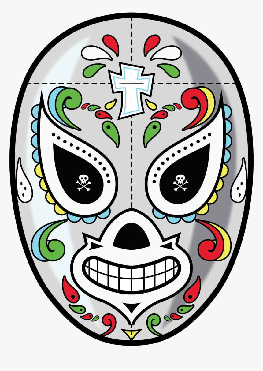 Rubtox Art Avaible In Redbubble - Mascara Luchador Png, Transparent Png, Free Download