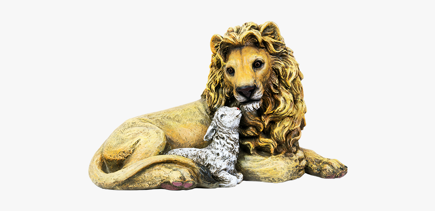 Lion & Lamb Png, Transparent Png, Free Download