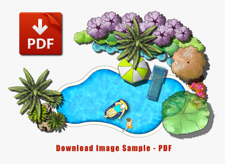 Landscaping Drawing Land Scape - Zahran Market, HD Png Download, Free Download