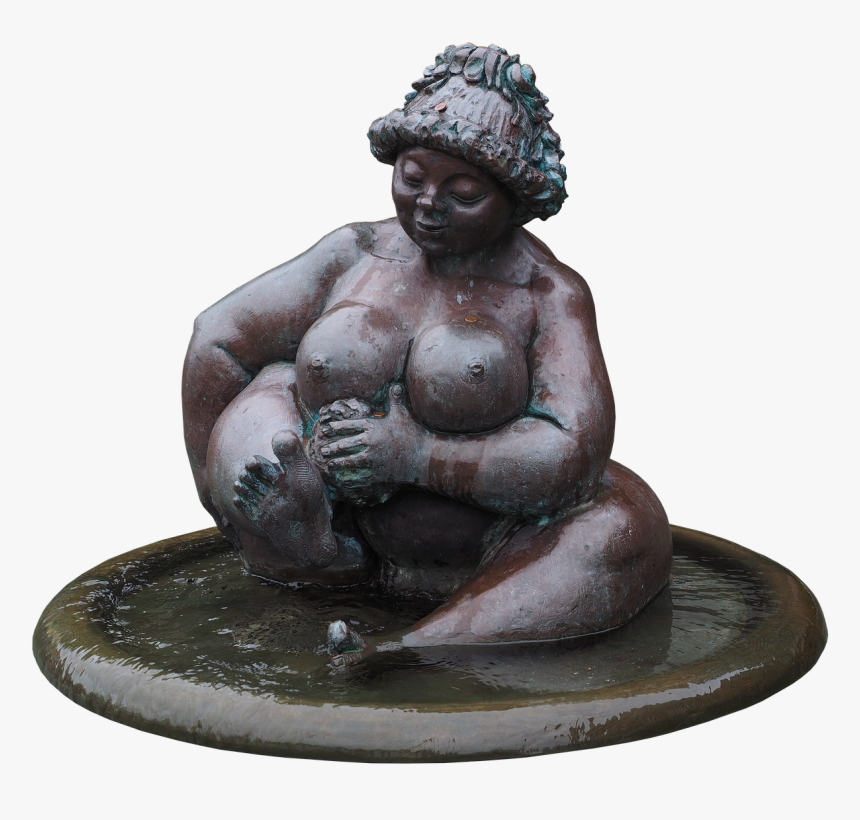 Fountain Water Wilhelmine Free Picture - Statue, HD Png Download, Free Download
