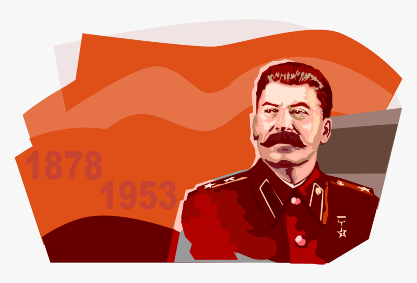 Vector Illustration Of Joseph Stalin, Russian Dictator - Joseph Stalin, HD Png Download, Free Download