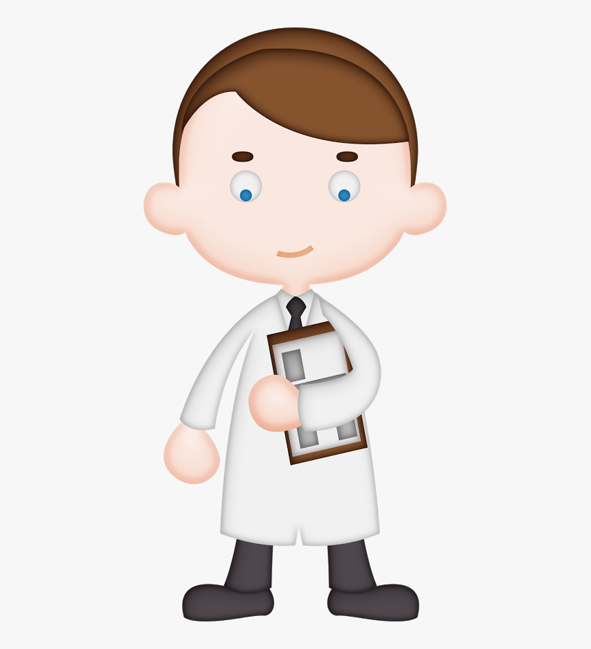 Clip Art M Dico Hospital Doentes - Figurinhas De Medico, HD Png Download, Free Download