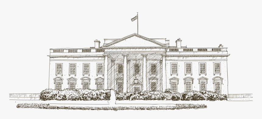 White House Euclidean Vector Icon - White House Drawing Png, Transparent Png, Free Download