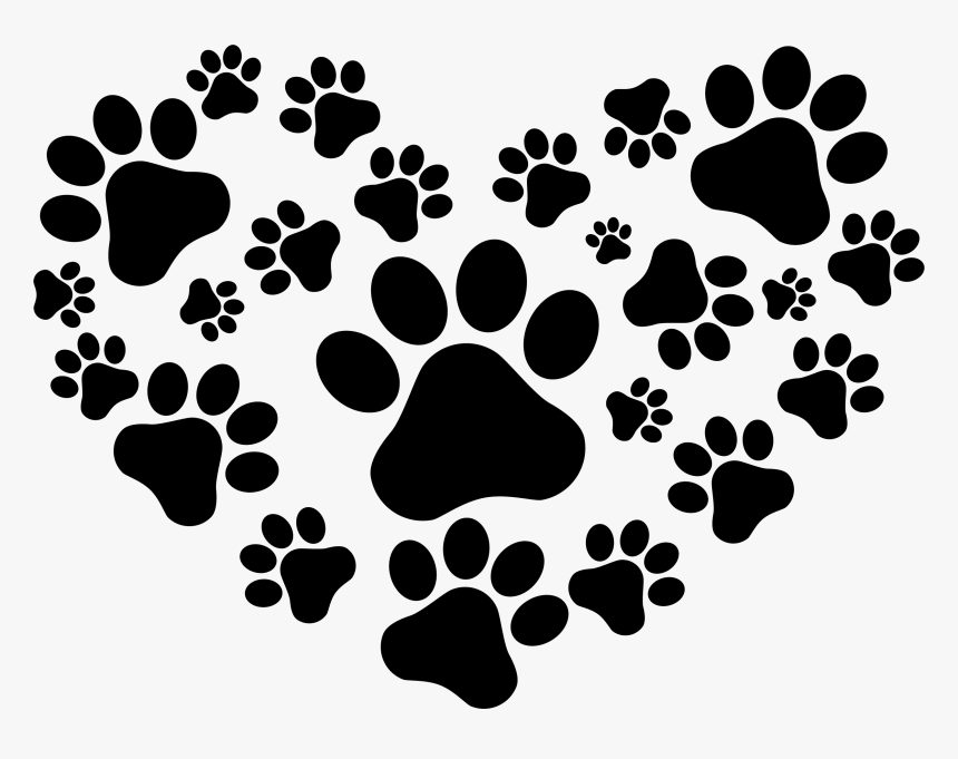 Transparent Dog Paw Heart Png - Png Paws, Png Download, Free Download