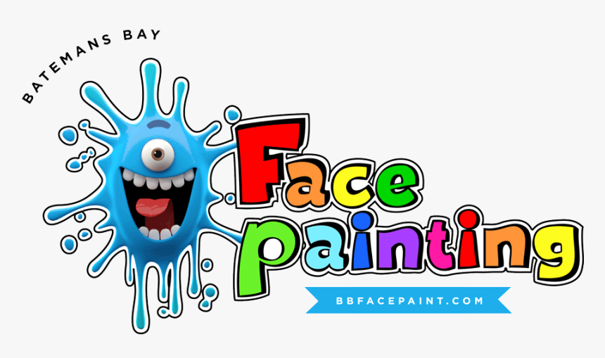 Batemans Bay Face Painting - Face Painting Logo, HD Png Download, Free Download