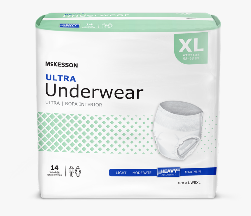 Mckesson Adult Pull Up Underwear, Ultra - Mckesson Corporation, HD Png Download, Free Download