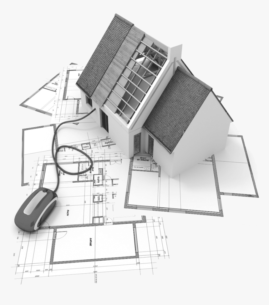 Collection Of Free Construction Drawing House - Drawing Construction Sketch Png, Transparent Png, Free Download