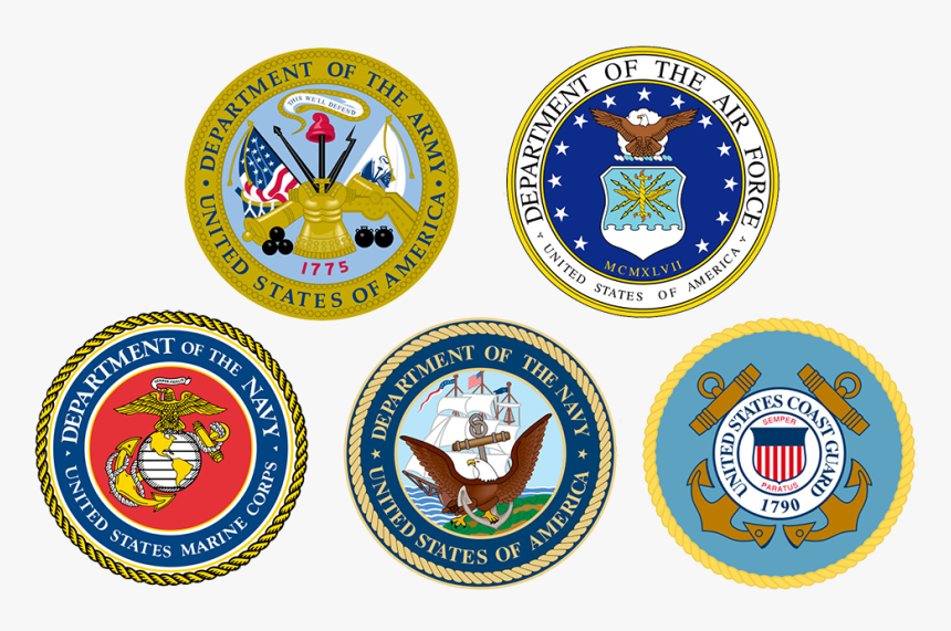 Military Branch Logos Png - Branches Of The Military Png, Transparent Png, Free Download