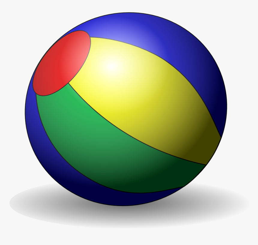 Beach Ball Onlinelabels Clip Art Beachball Image - Beach Ball Clip Art, HD Png Download, Free Download