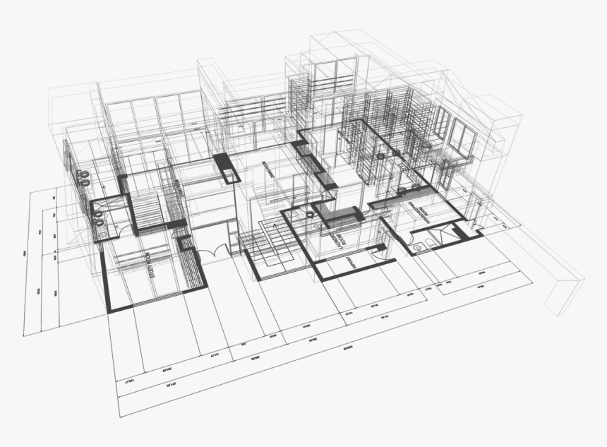 Construction Building Sketch Png, Transparent Png, Free Download