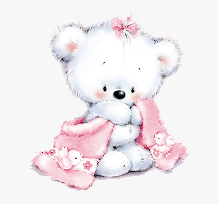 Ursinhos Cutes, Ursinhos Fofos, Cutes Bears - Clip Art Sitting Teddy Bear, HD Png Download, Free Download