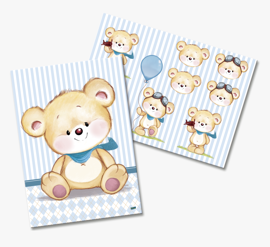 Titulo Produto - Adesivos Festcolor De Urso, HD Png Download, Free Download