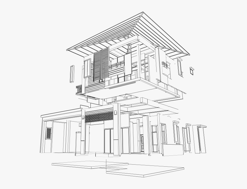 Transparent House Blueprint Png, Png Download, Free Download