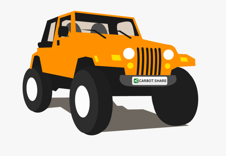 Transparent Jeep Vector Png - Jeep Clipart Transparent Background, Png Download, Free Download