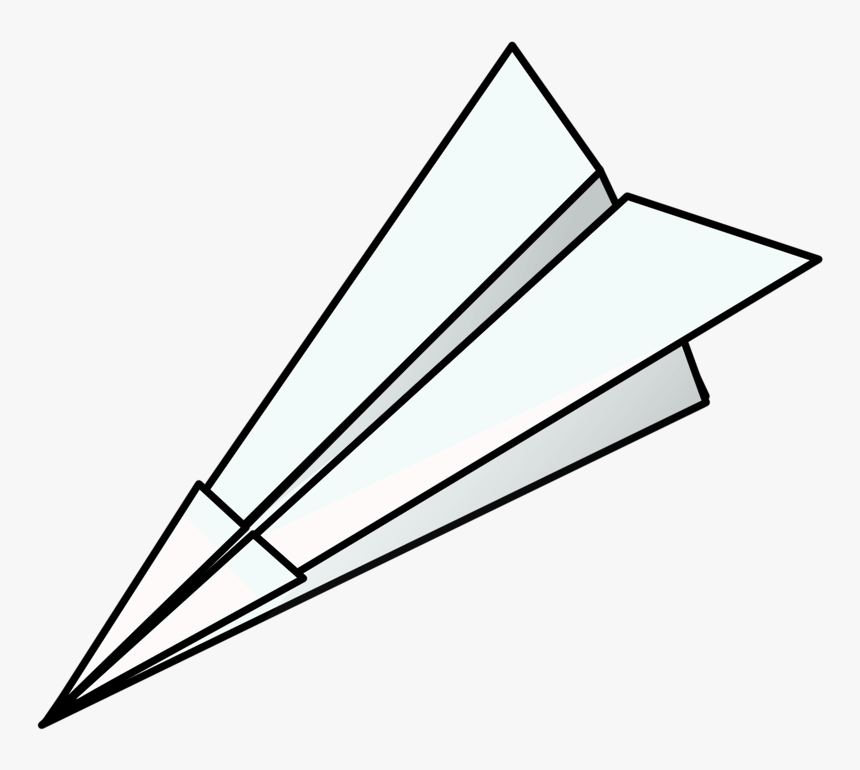 Toy Paper Plane Svg Clip Arts - Paper Airplane Png, Transparent Png, Free Download