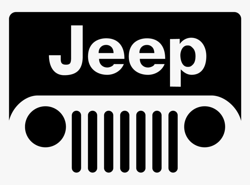 Jeep Logo Vector Black - Only In A Jeep, HD Png Download, Free Download