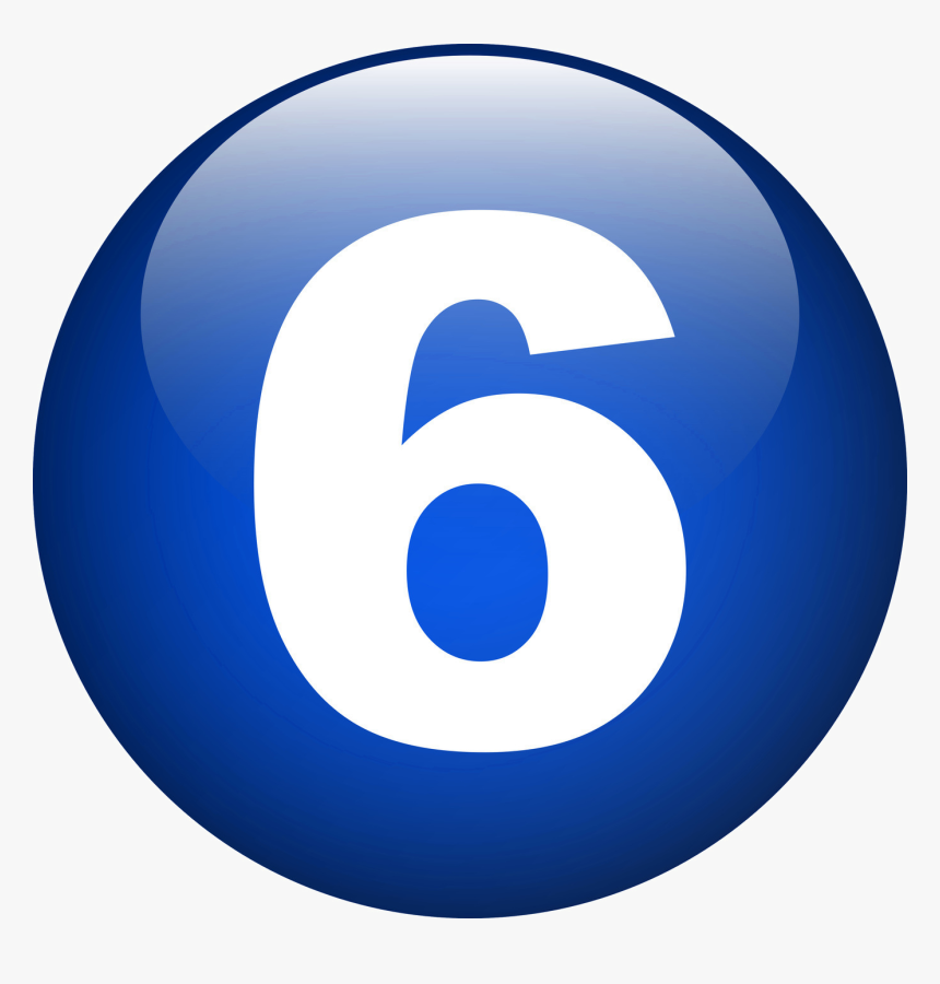 Number 6 Png, Transparent Png, Free Download