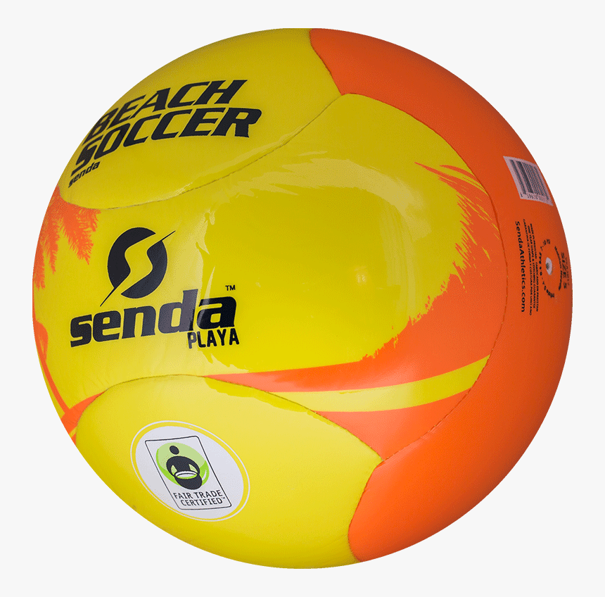 Right Side Of Orange And Yellow Beach Soccer Ball"
 - Slick Yellow Ball No Visit, HD Png Download, Free Download