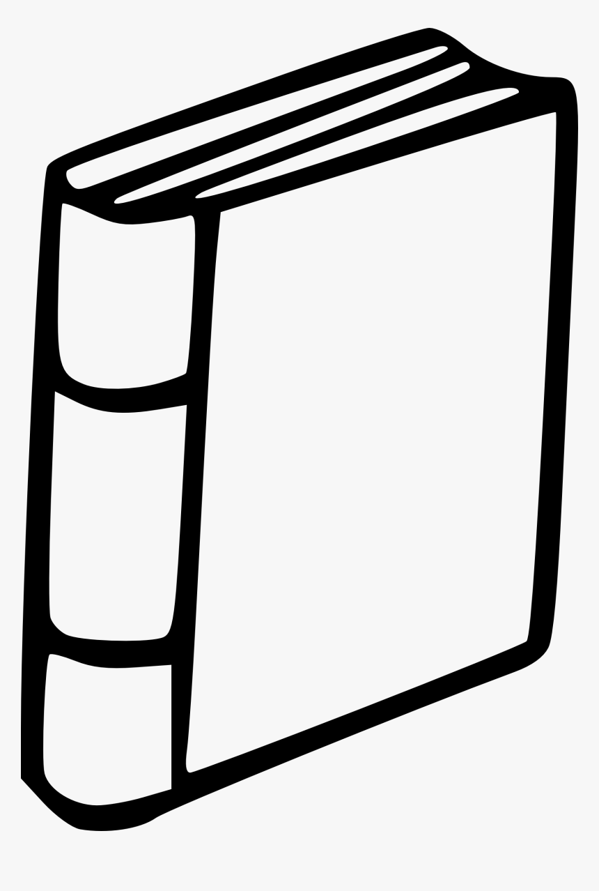 Closed Book Clipart - Book Spine Clip Art, HD Png Download, Free Download