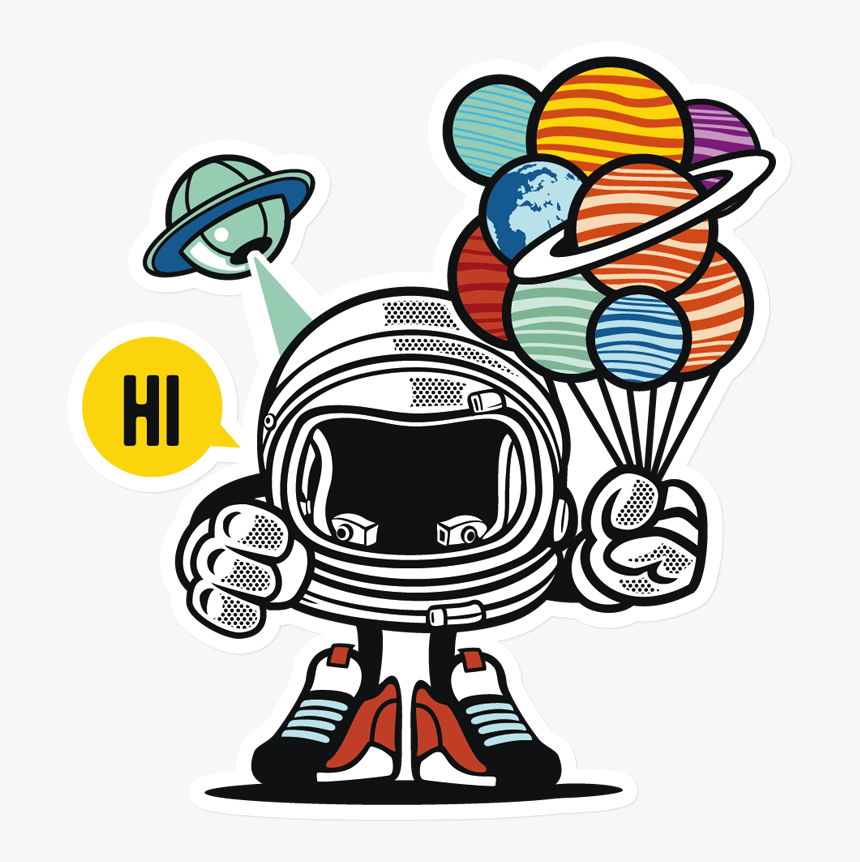 Sticker That Kick Ass Gift From Outer Space Clipart, HD Png Download, Free Download