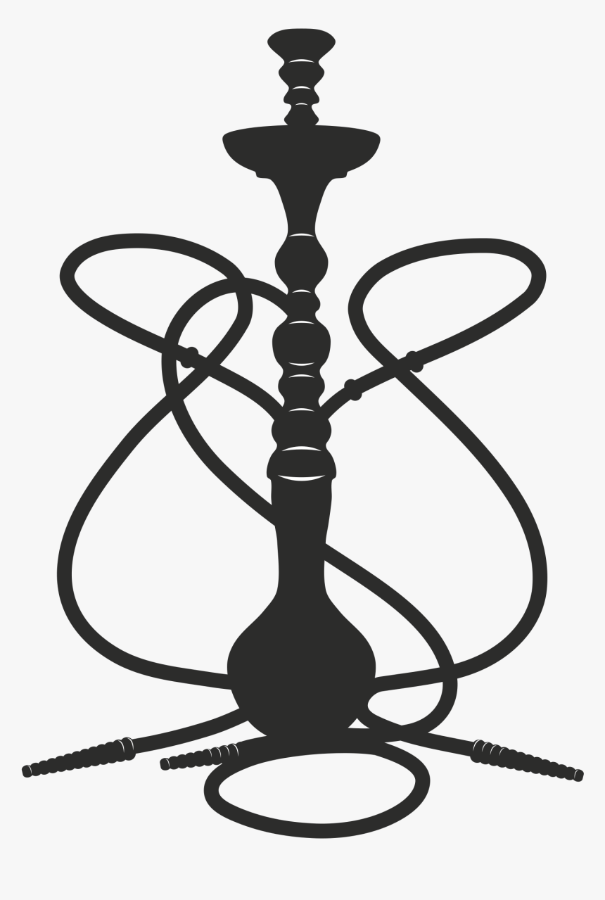 Tobacco Pipe Hookah Lounge Smoking - Shisha Clipart, HD Png Download, Free Download