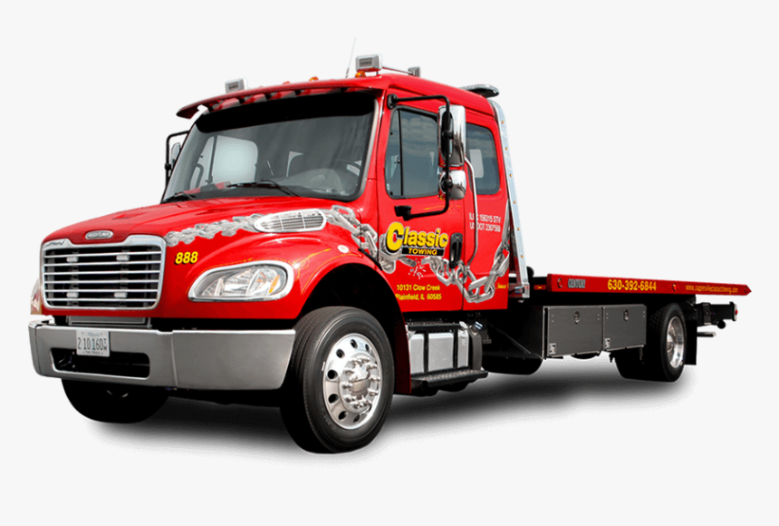 Flatbed Towing Service - Truck Towing Service, HD Png Download, Free Download