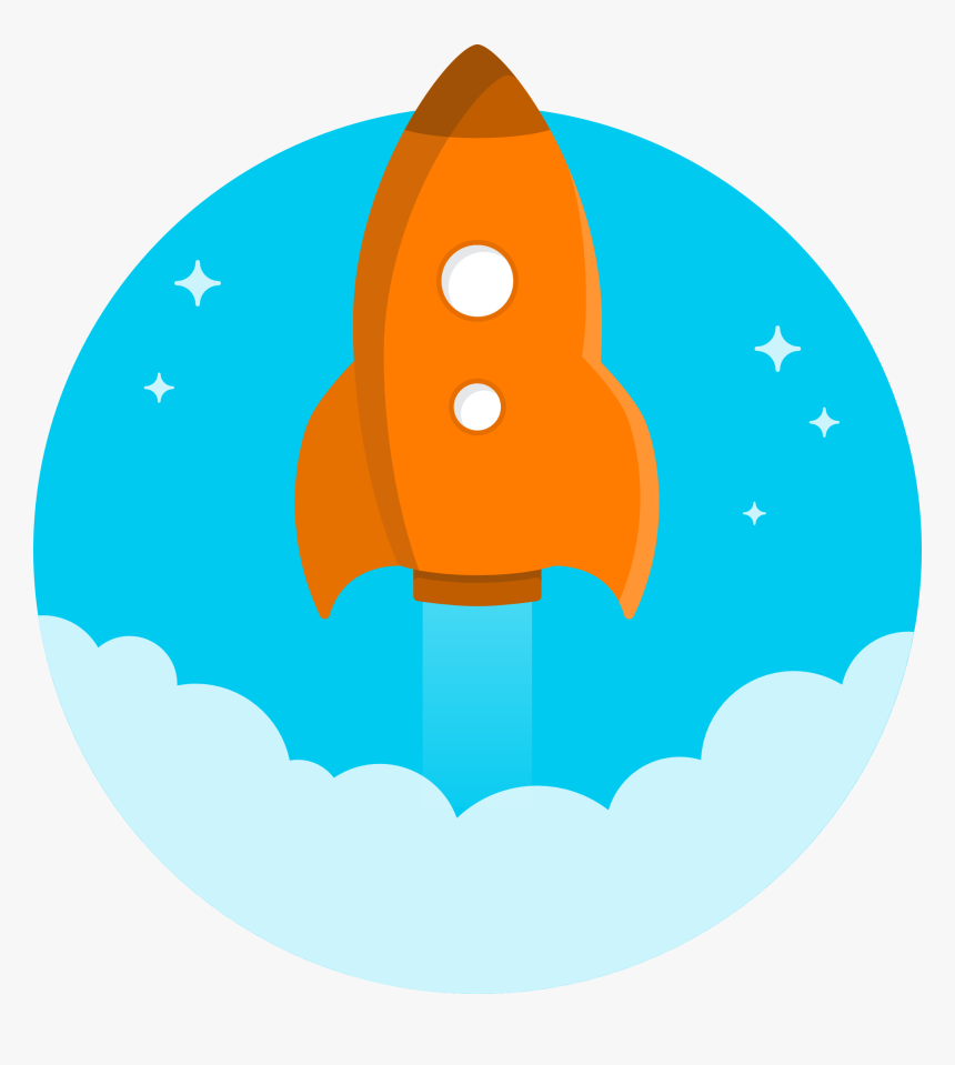 Clipart Kid Outer Space - Cute Rocket Ship Clip Art, HD Png Download, Free Download