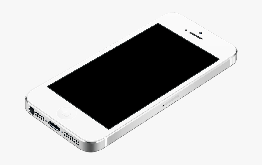 Iphone Mockup Png - Angled Iphone, Transparent Png, Free Download