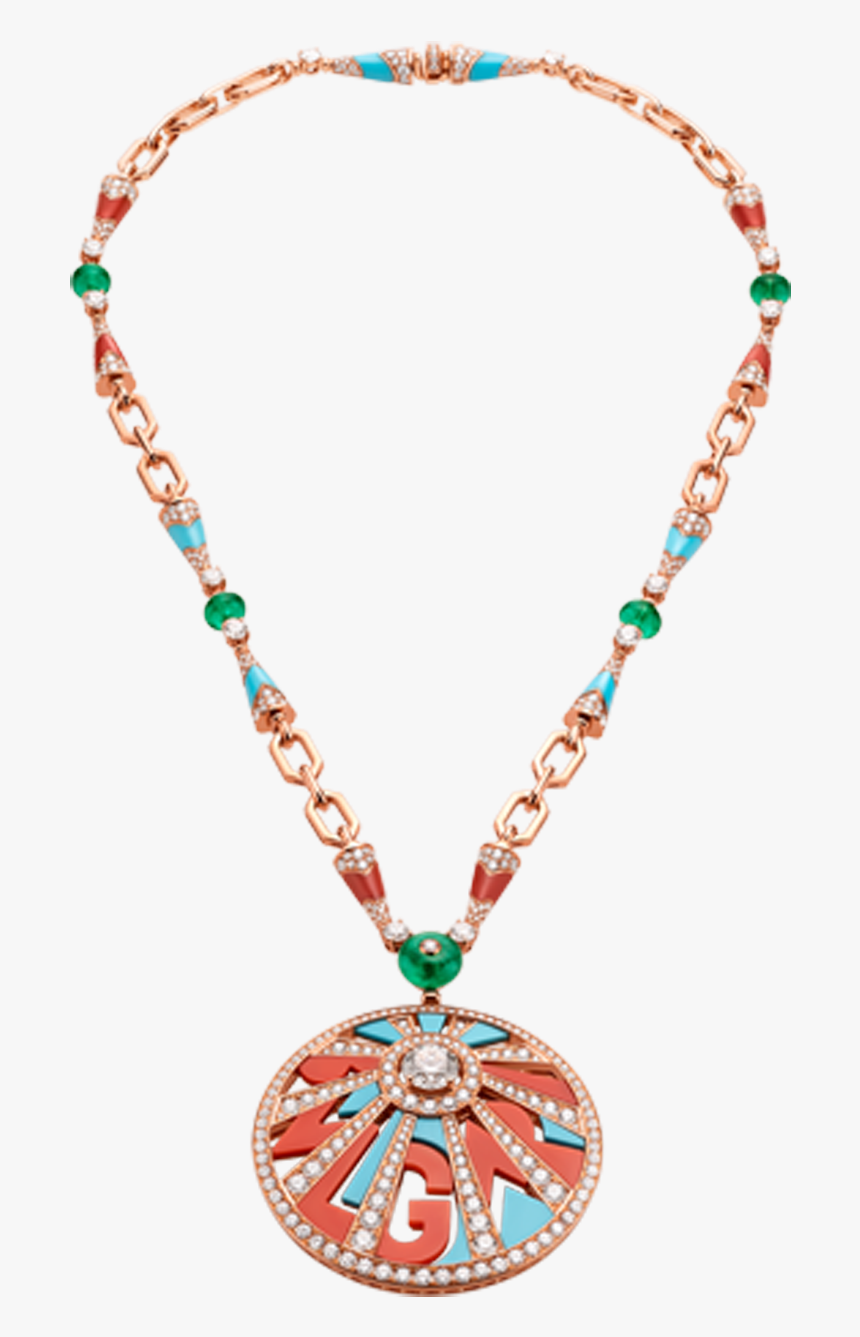 Wild Pop High Jewellery 18 Kt Rose Gold Necklace Set - Necklace, HD Png Download, Free Download