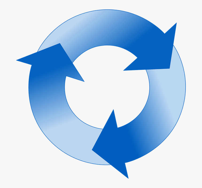 Transparent Circle Arrow Png - Circle Arrow Icon Blue, Png Download, Free Download