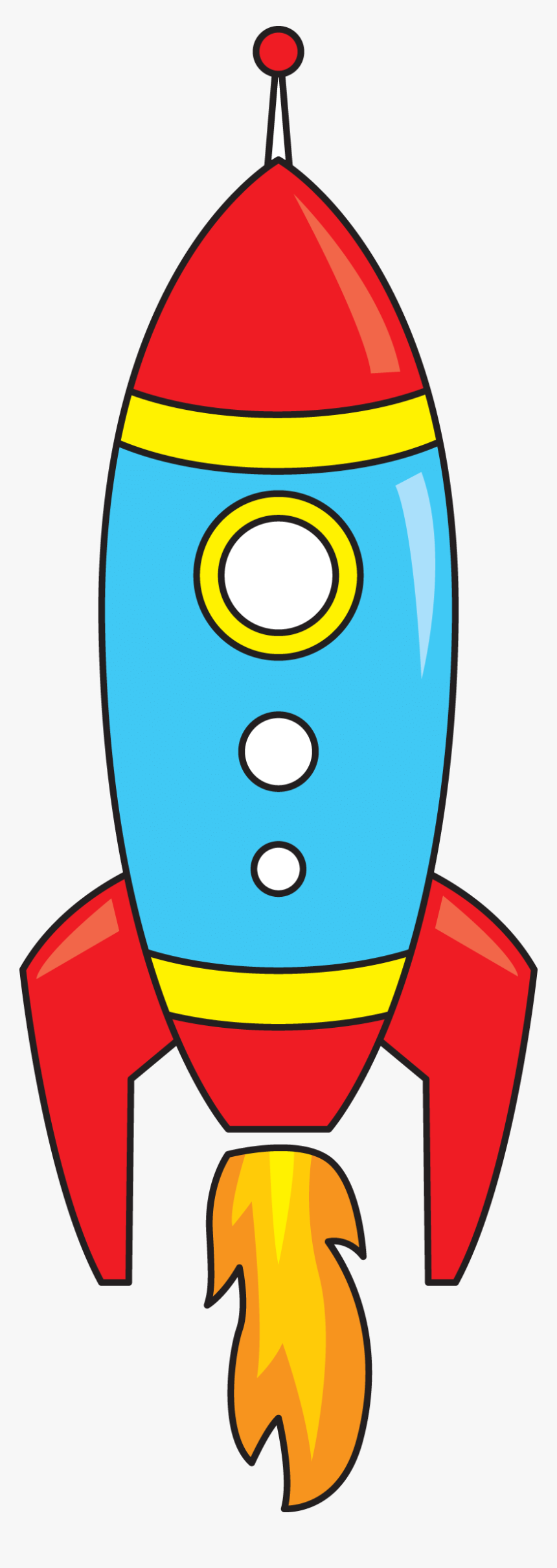 Space Clipart Clipartaz Free Clipart Collection - Rocket Clipart, HD Png Download, Free Download