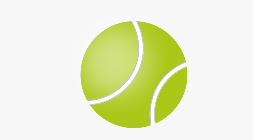 Tennis Ball Clipart With Transparent Background - Clip Art Tennis Ball Transparent Background, HD Png Download, Free Download