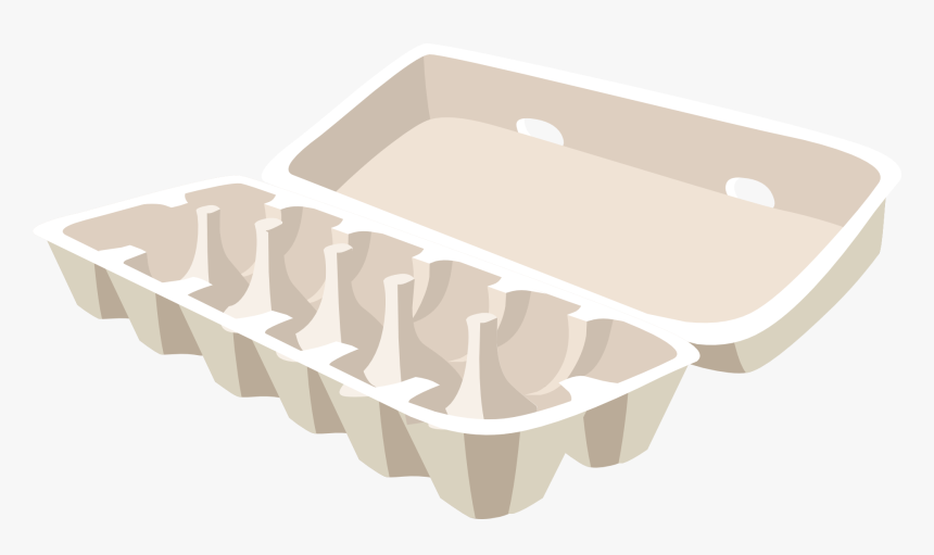 Empty Egg Carton Clipart, HD Png Download, Free Download