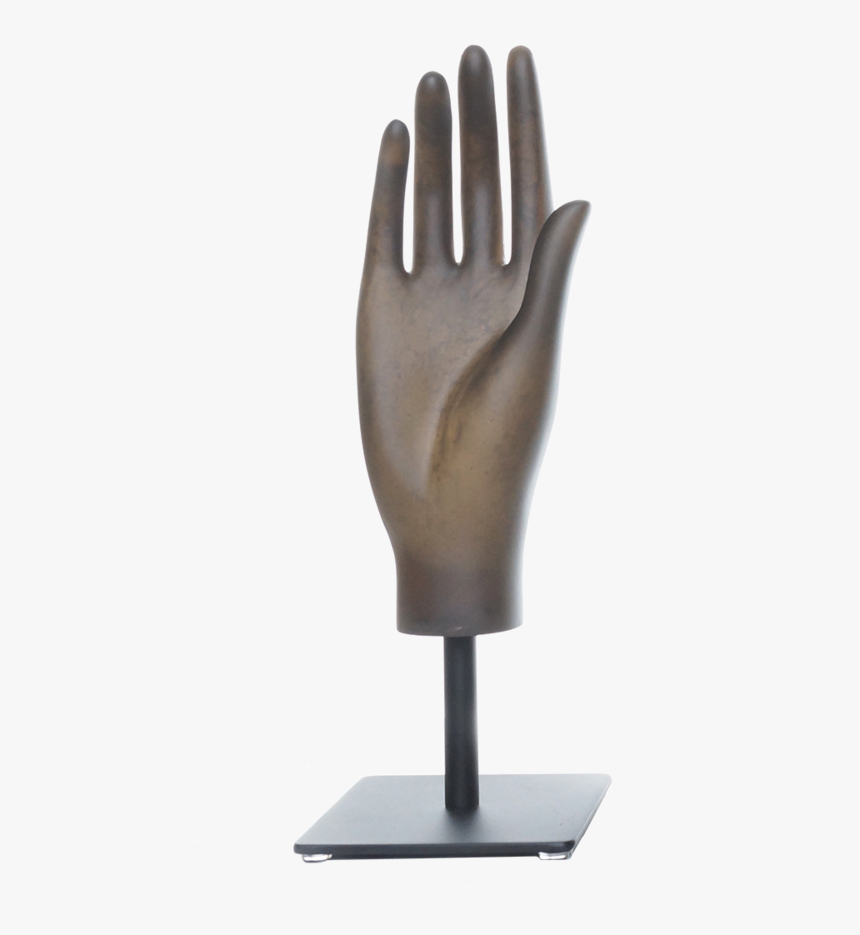 Male Hand Straight Metal - Statue, HD Png Download, Free Download