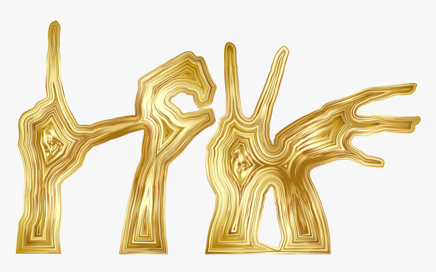 Gold,metal,hand, HD Png Download, Free Download