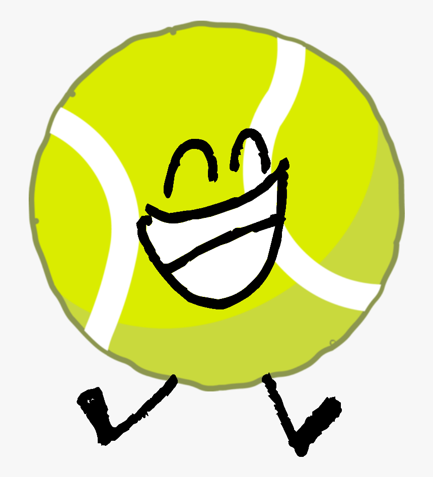 Tennis Ball Clipart Bfdi - Tennis Ball Battle For Dream Island Bfdi, HD Png Download, Free Download