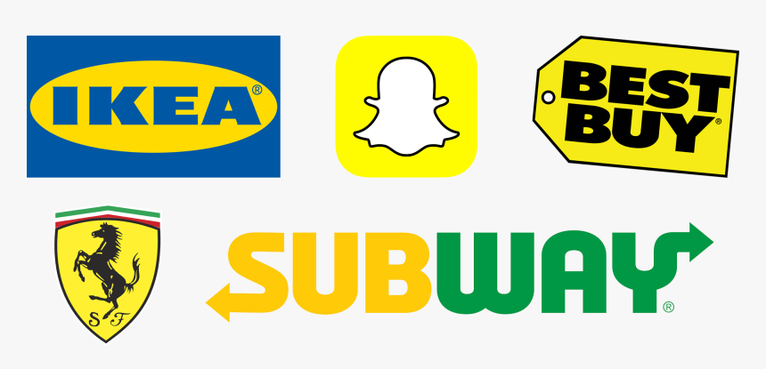 Famous Brands That Use Yellow In Their Logos, HD Png Download, Free Download