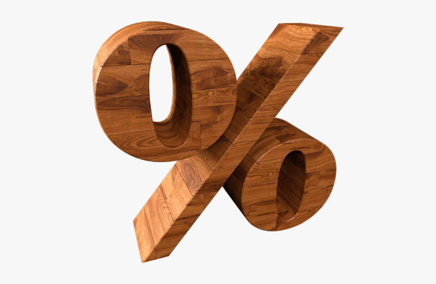 Percent Sign Wood Transparent, HD Png Download, Free Download