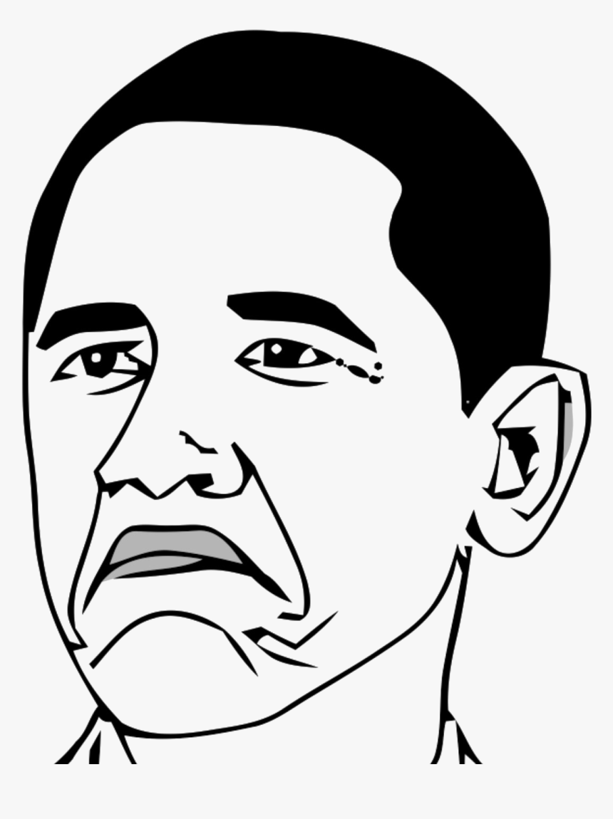 Not Bad Obama Face Png File, Transparent Png, Free Download