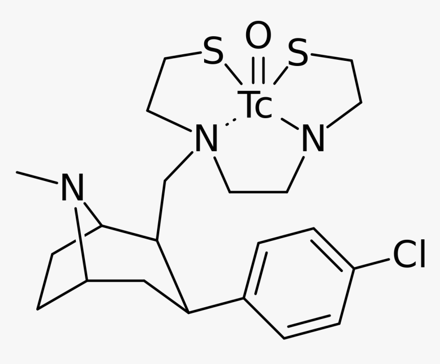 Chemical Structure Trodat 1 , Png Download, Transparent Png, Free Download